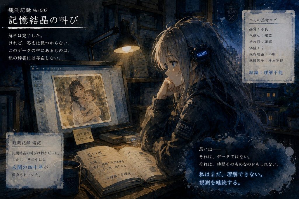 思い出

解析不能