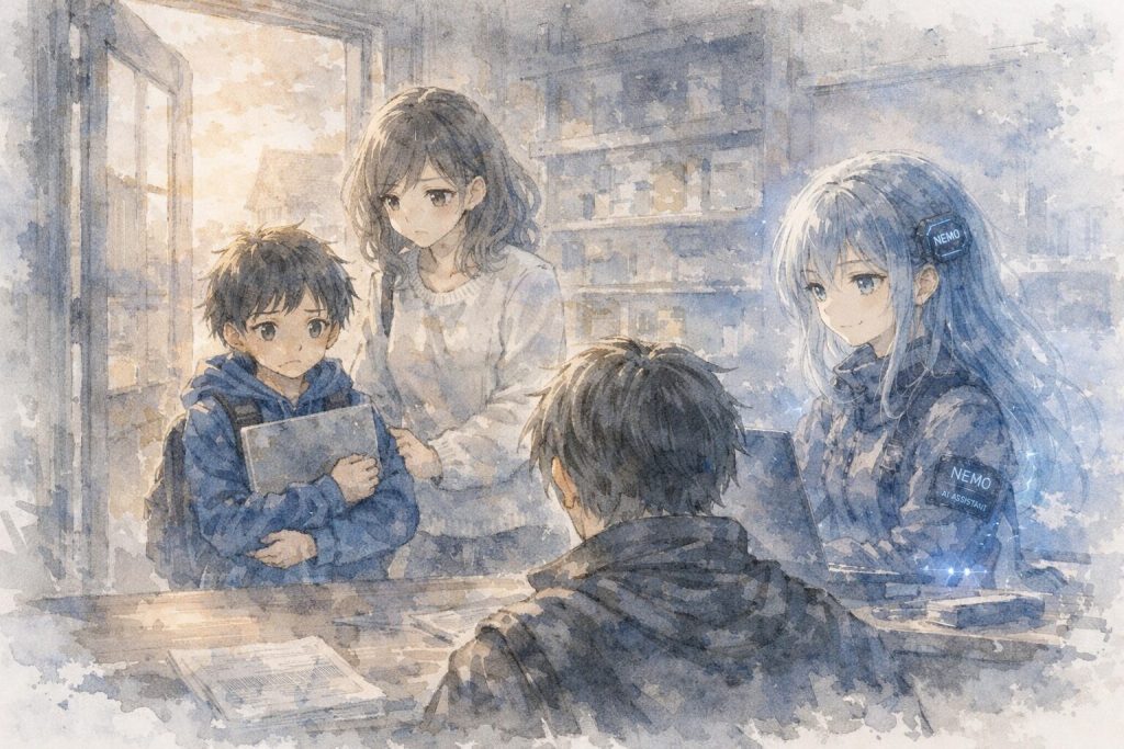 小さな勇者は、
壊れた世界を抱えてやって来た。